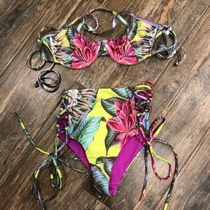 Mara Hoffman high wasted bikini